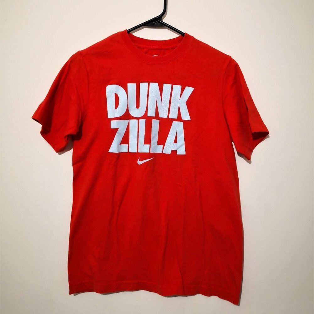 Nike Big Kids' Cotton Tee DUNK ZILLA Size L